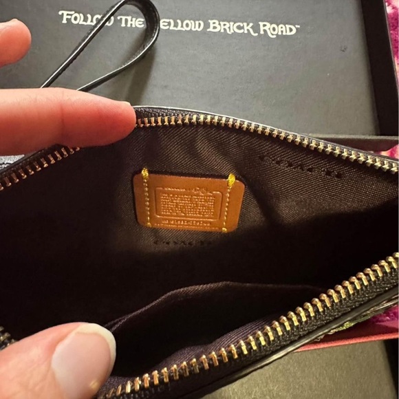 Limited edition Coach Wizard of Oz wristlet. - Picture 2 of 3
